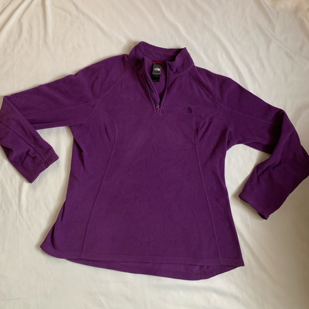 Purple North Face Fleece